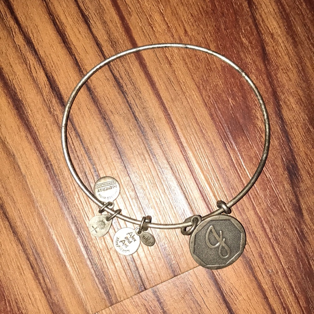 Alex and Ani "J" Bracelet